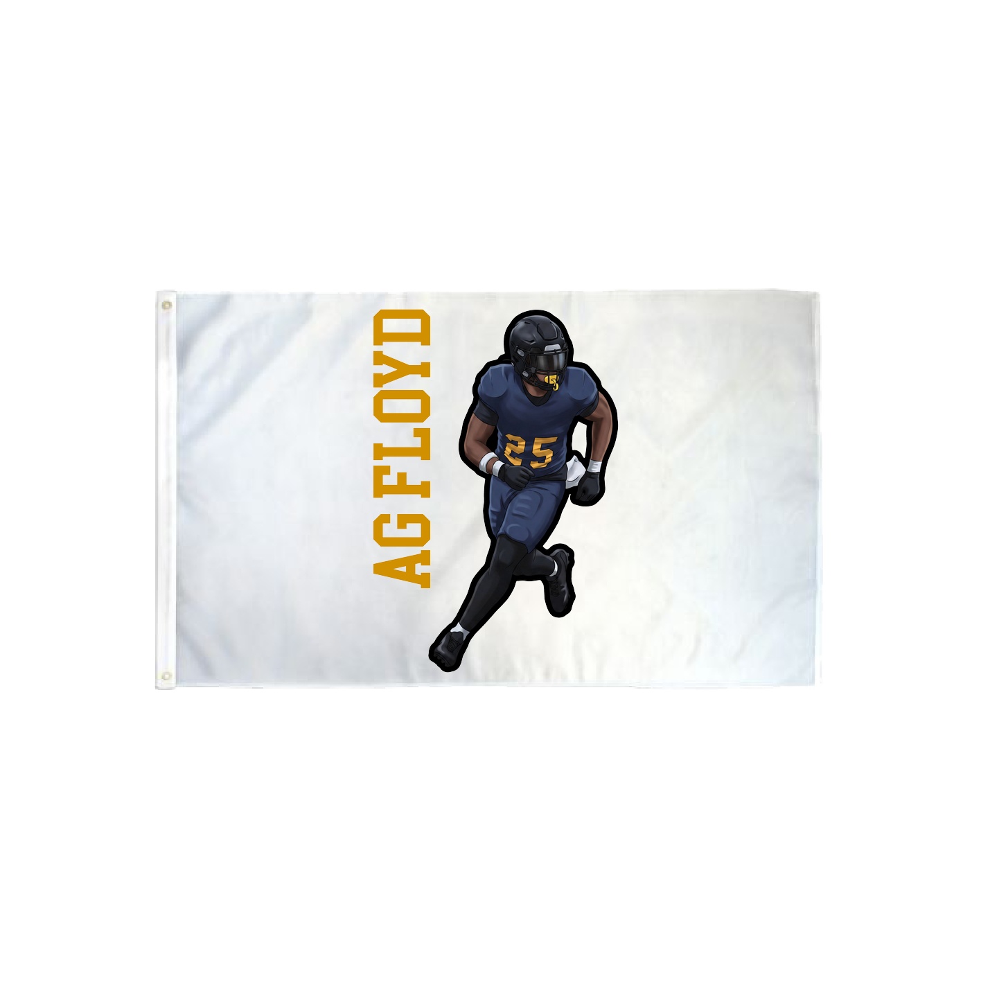 3x5 Flag — Name Vertical in Classic