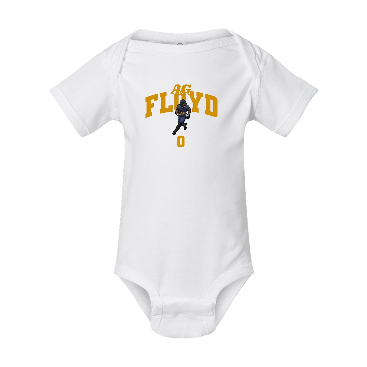Baby Onesie — Signature Arch in White