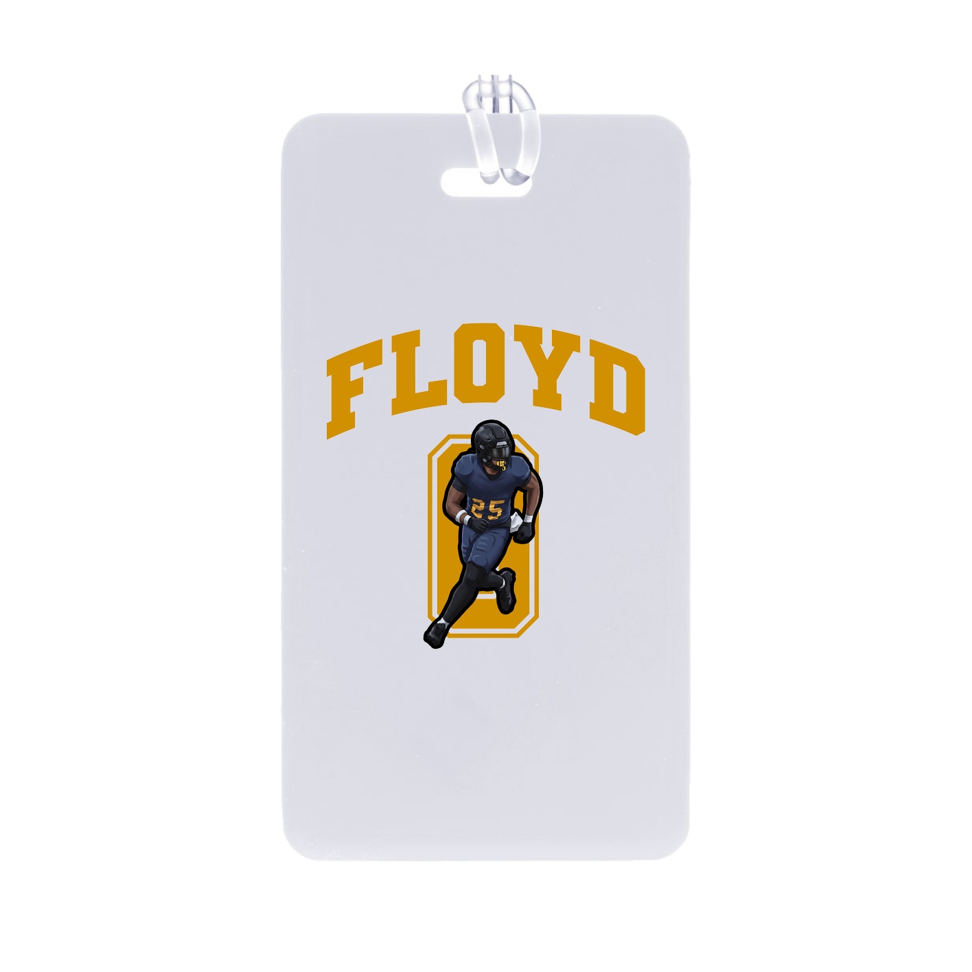 Bag Tag — Number in Classic