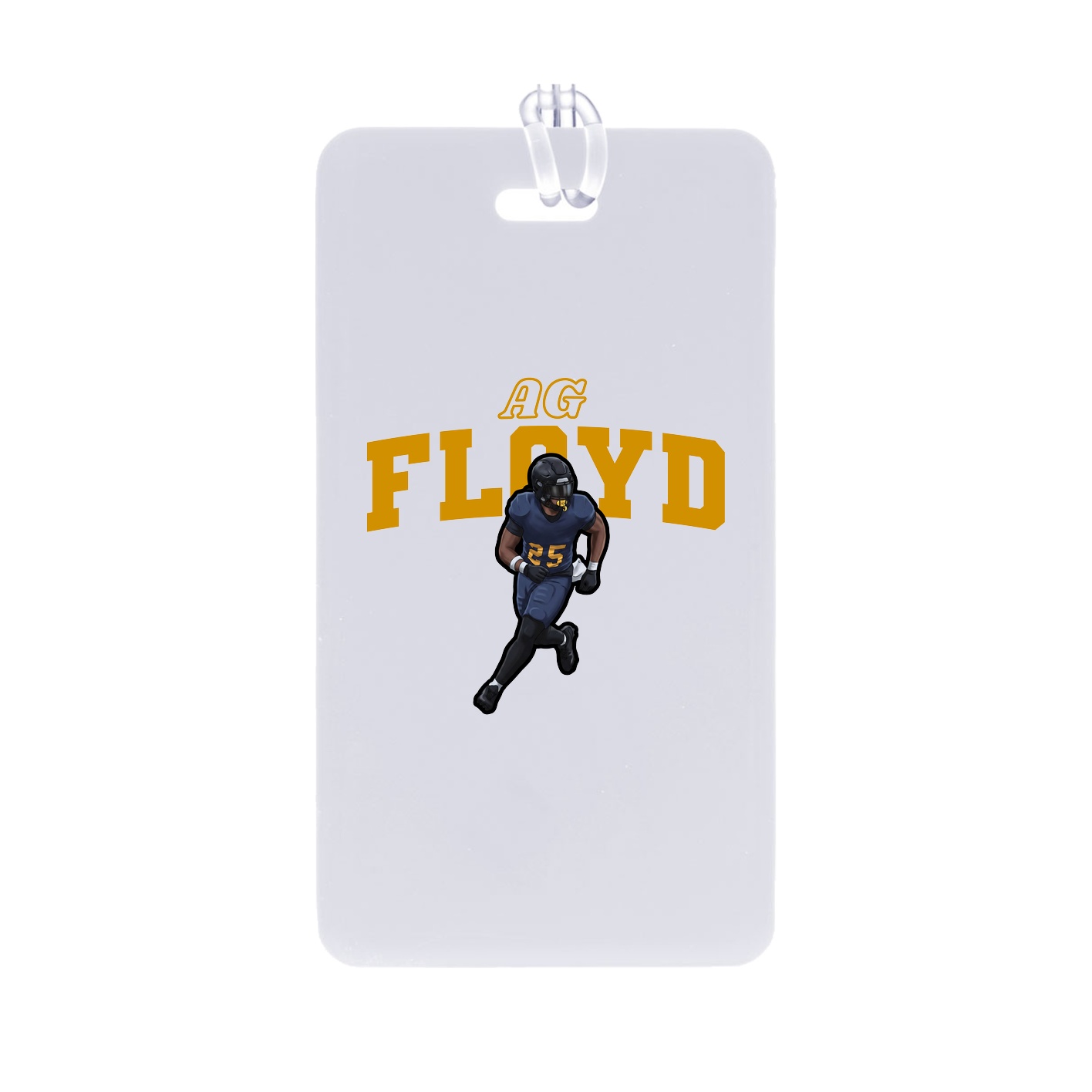Bag Tag — Name Arch in Classic