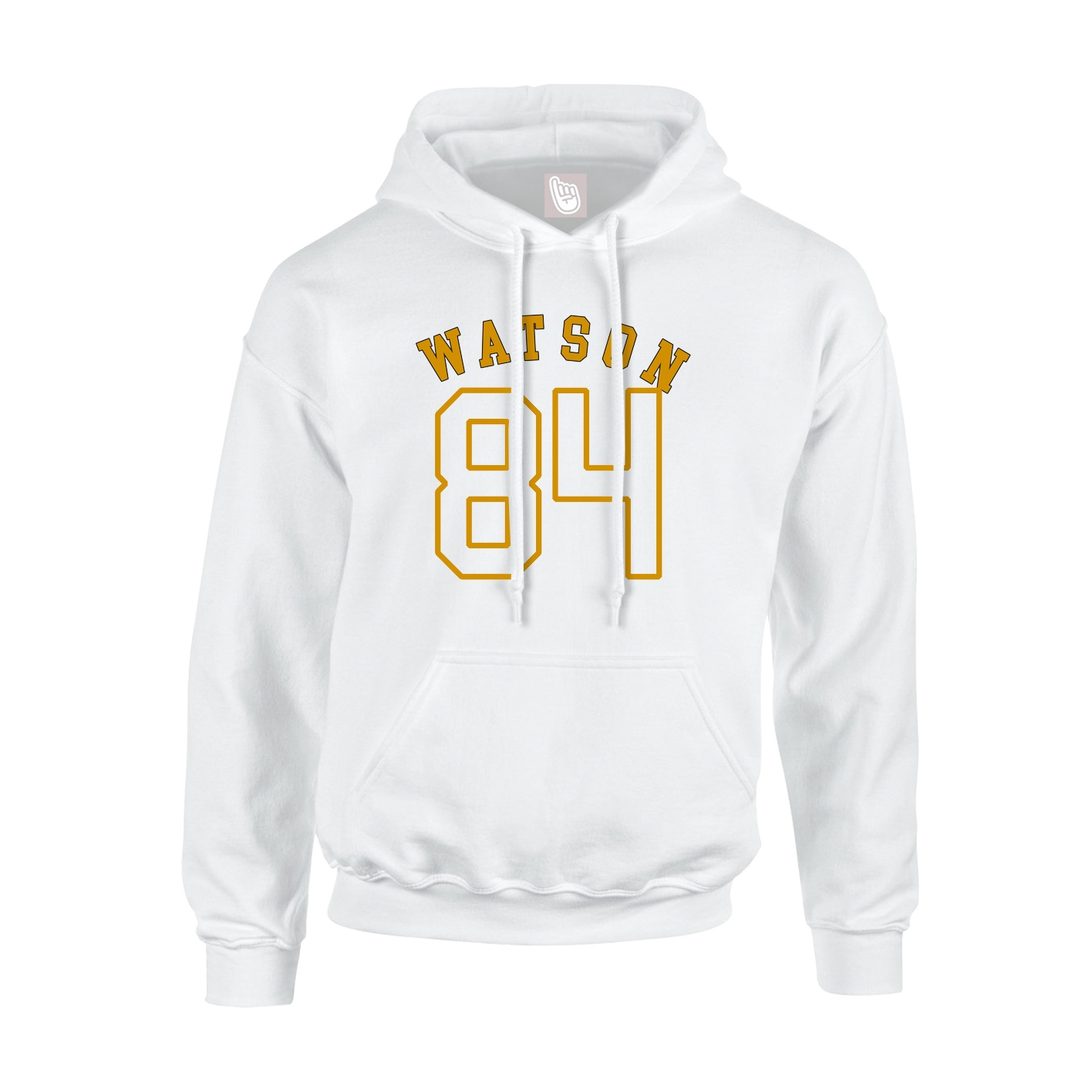 Hoodie — Shirsey Arch in White