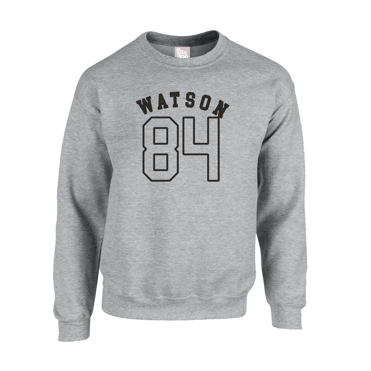 Fleece Crew — Shirsey Arch in Grey