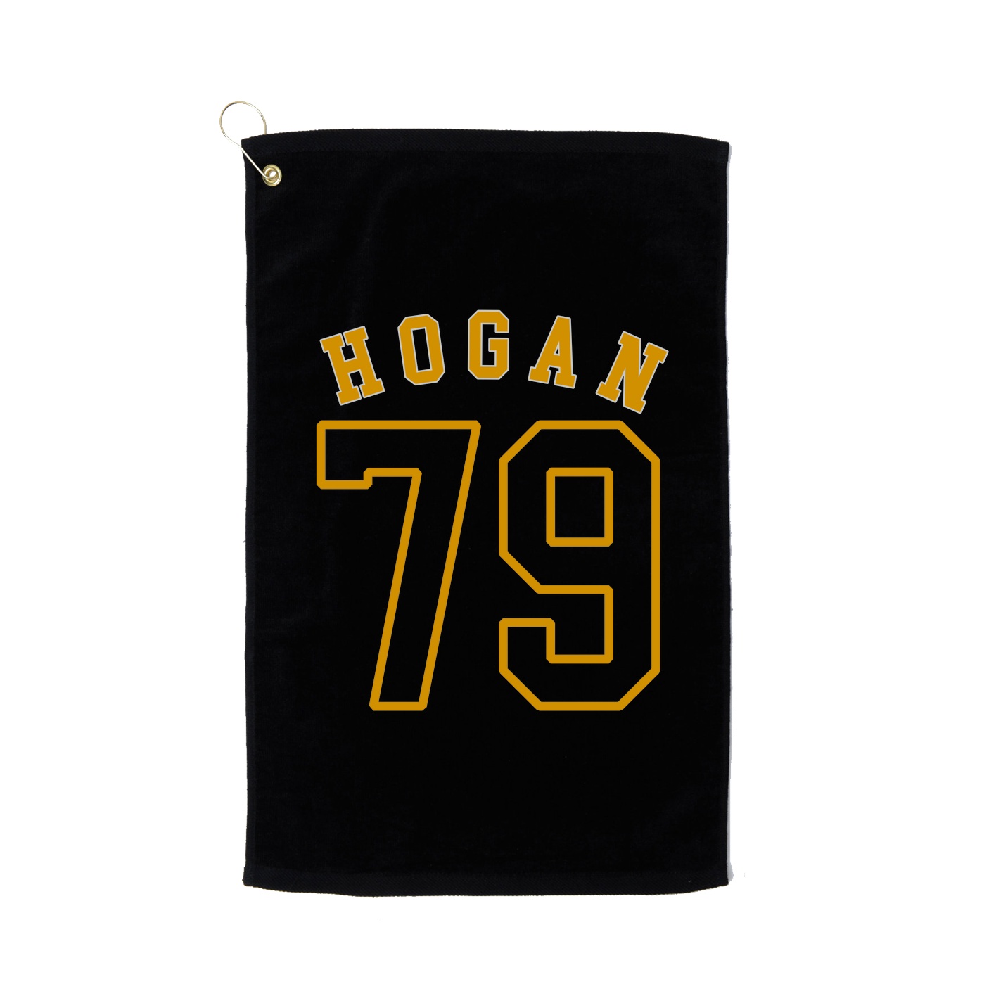 Golf Towel — Shirsey Arch in Black