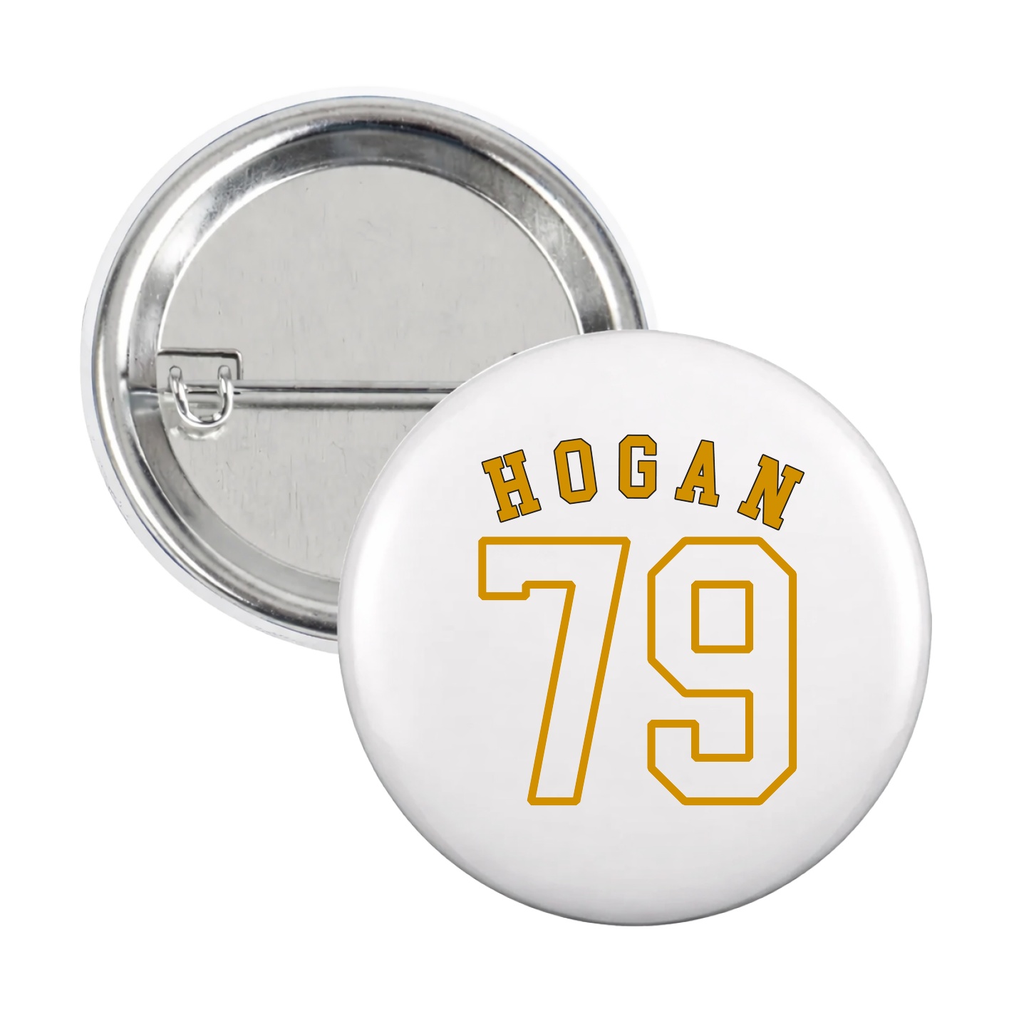 Game Day Button — Shirsey Arch in White