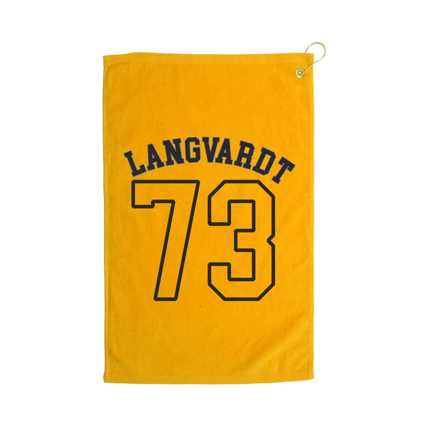 Golf Towel — Shirsey Arch in Gold