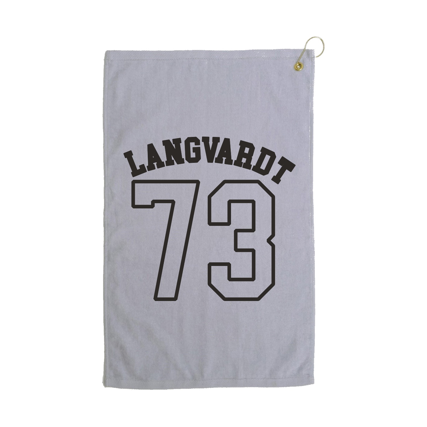 Golf Towel — Shirsey Arch in Grey