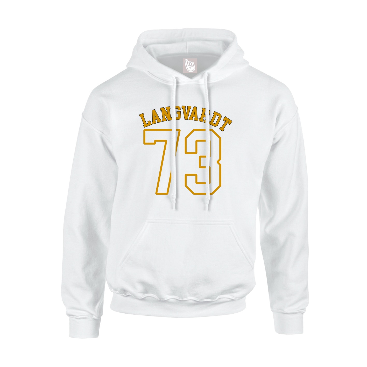Hoodie — Shirsey Arch in White