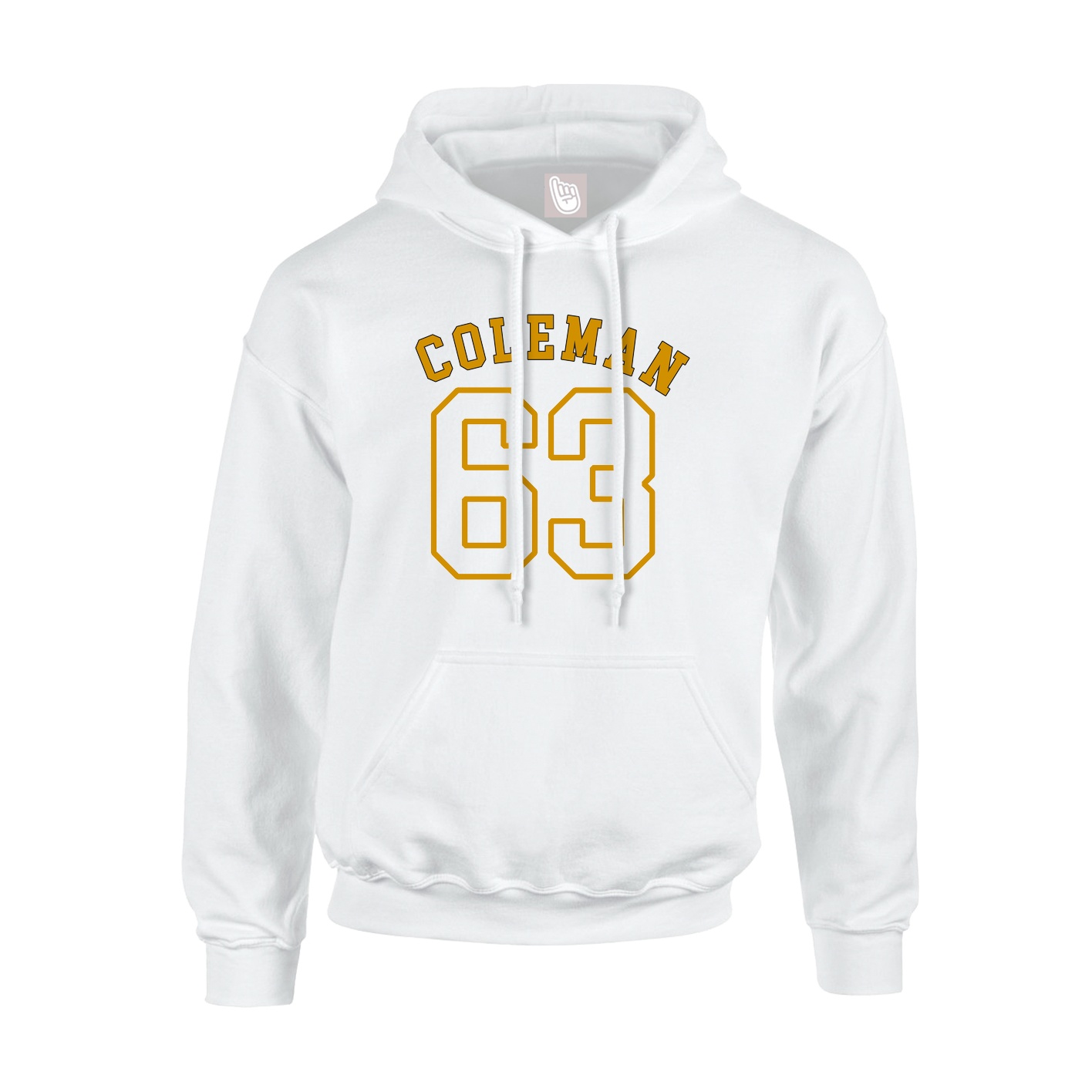 Hoodie — Shirsey Arch in White