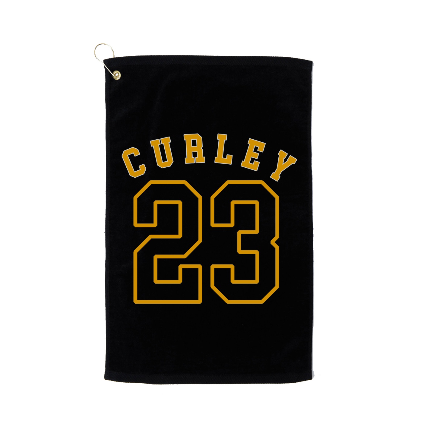 Golf Towel — Shirsey Arch in Black