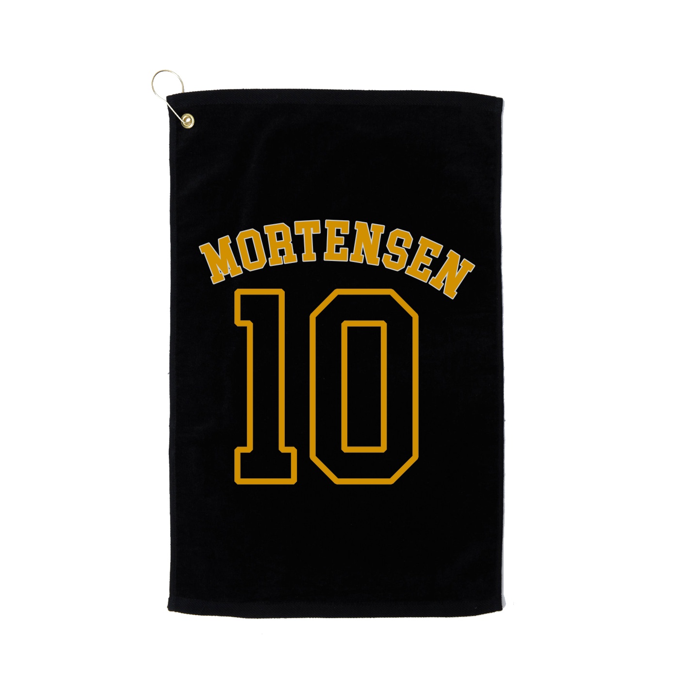 Golf Towel — Shirsey Arch in Black