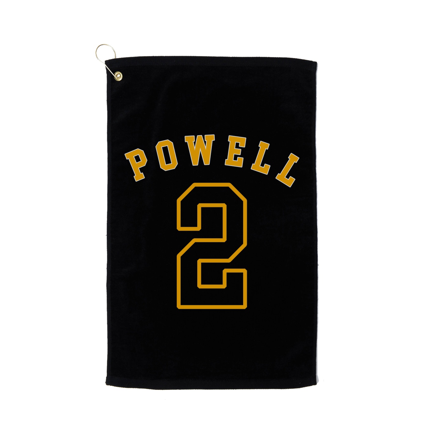 Golf Towel — Shirsey Arch in Black