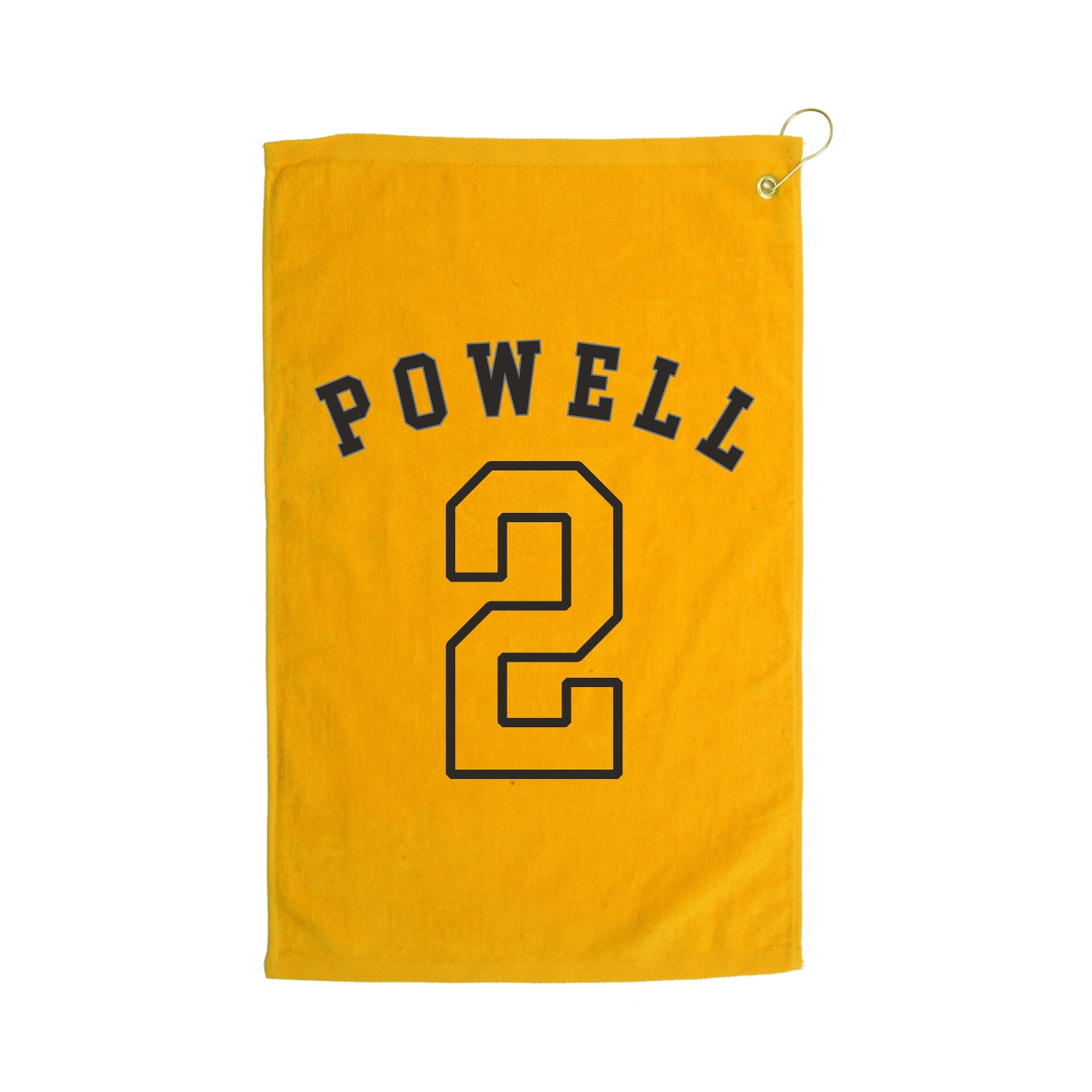 Golf Towel — Shirsey Arch in Gold