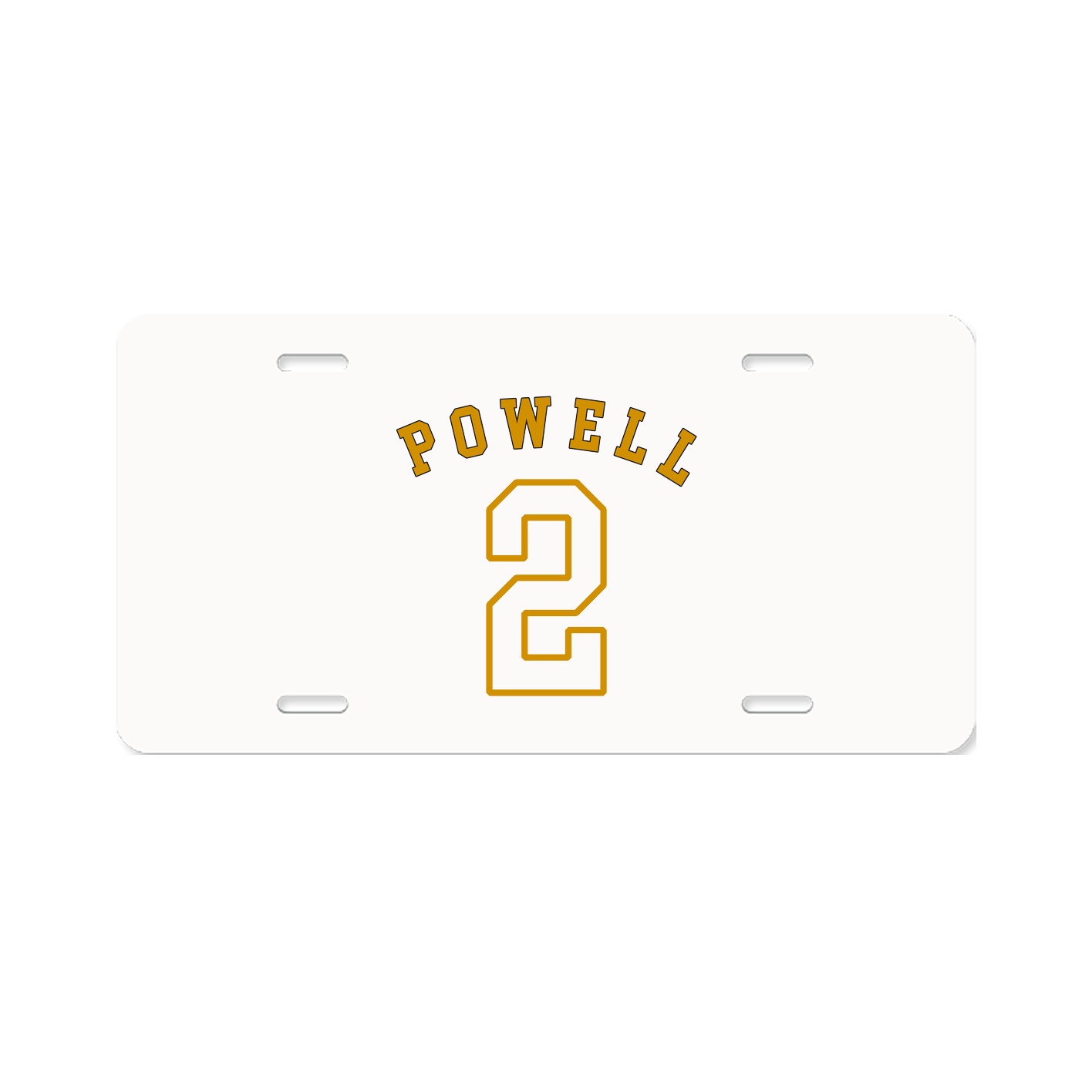 License Plate — Shirsey Arch in Classic