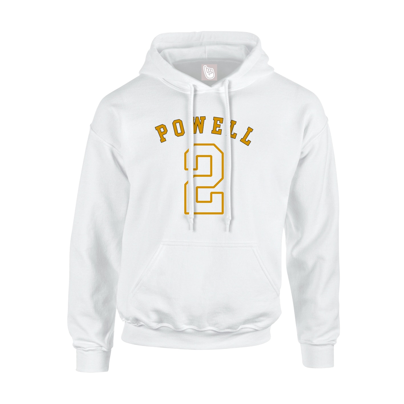 Hoodie — Shirsey Arch in White