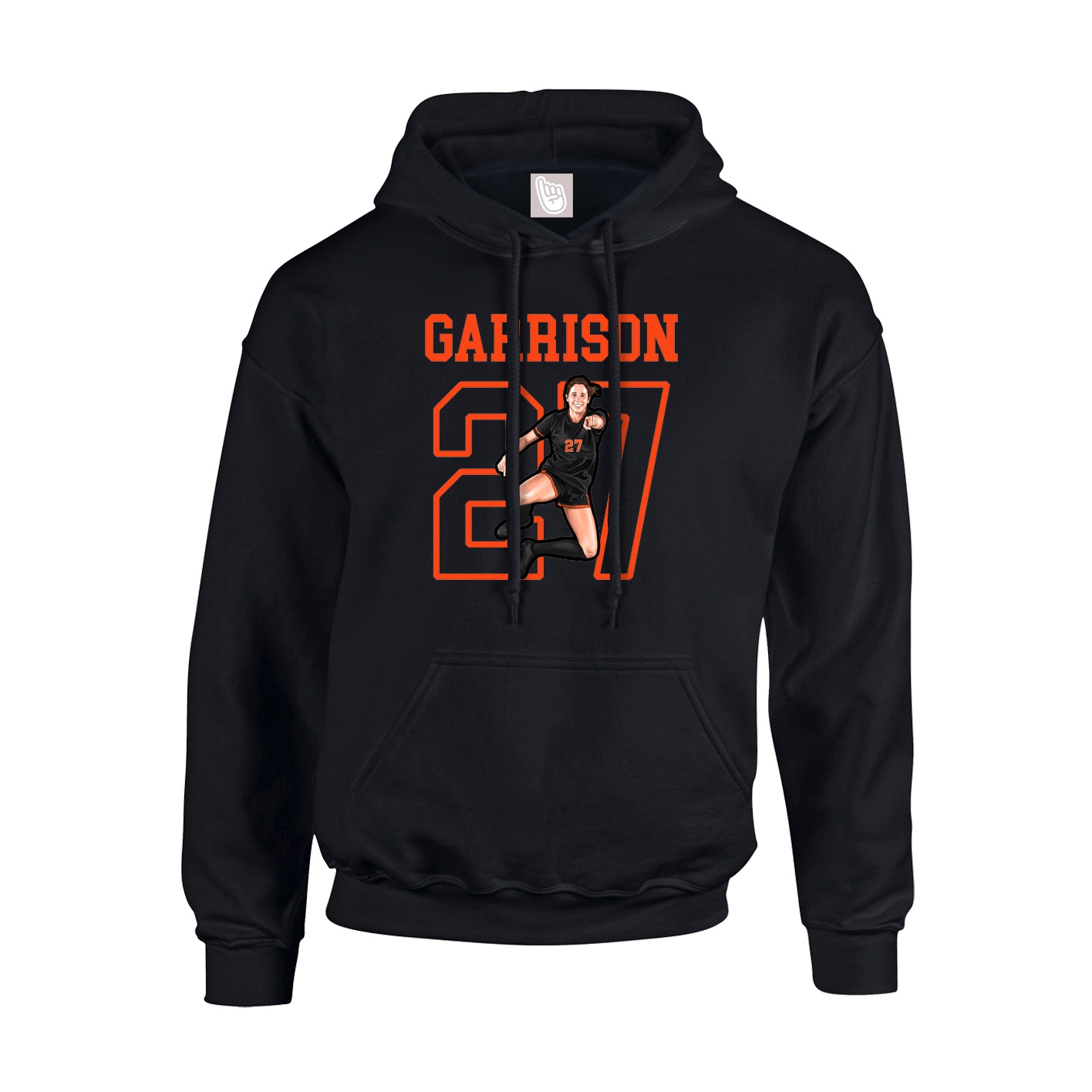 Youth Hoodie — Shirsey in Black