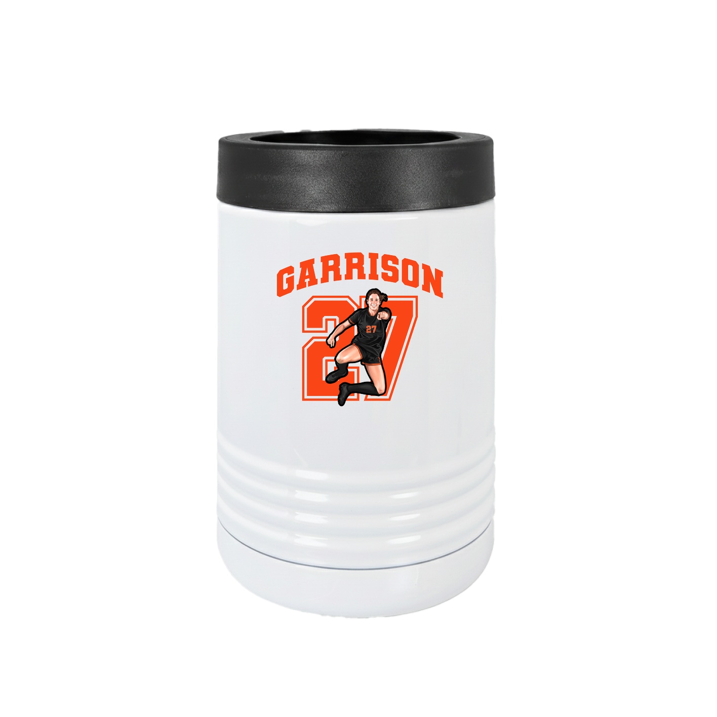 Beverage Holder — Number in White