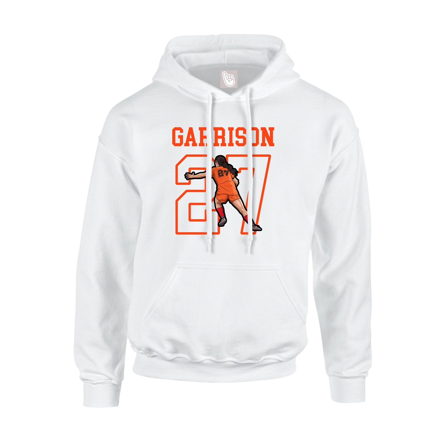 Youth Hoodie — Shirsey in White