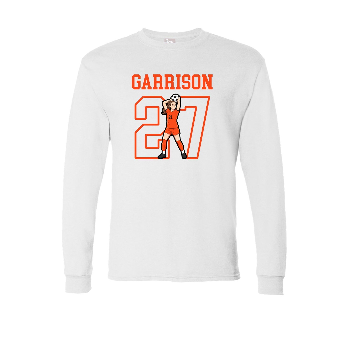 Long Sleeve Tee — Shirsey in White