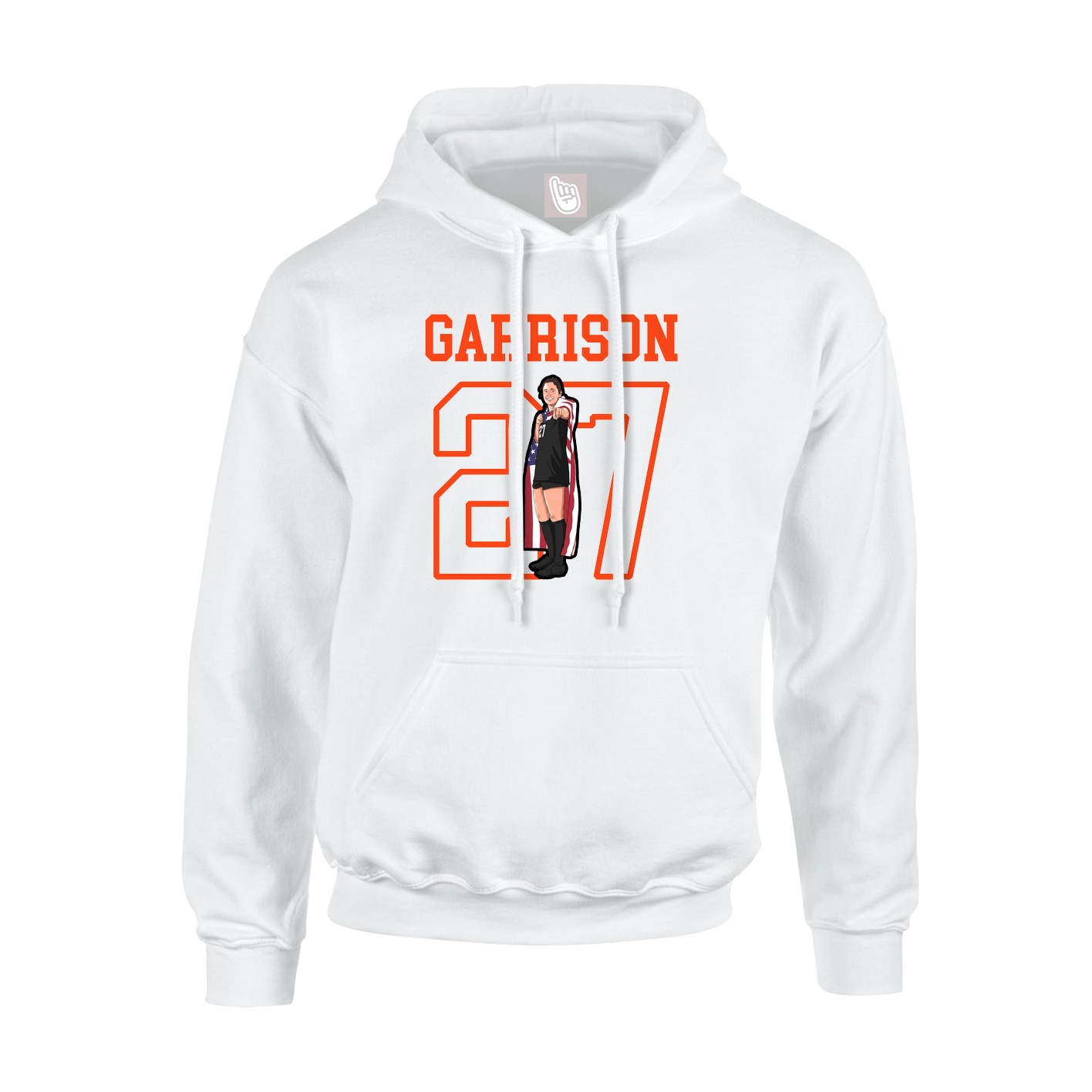 Youth Hoodie — Shirsey in White