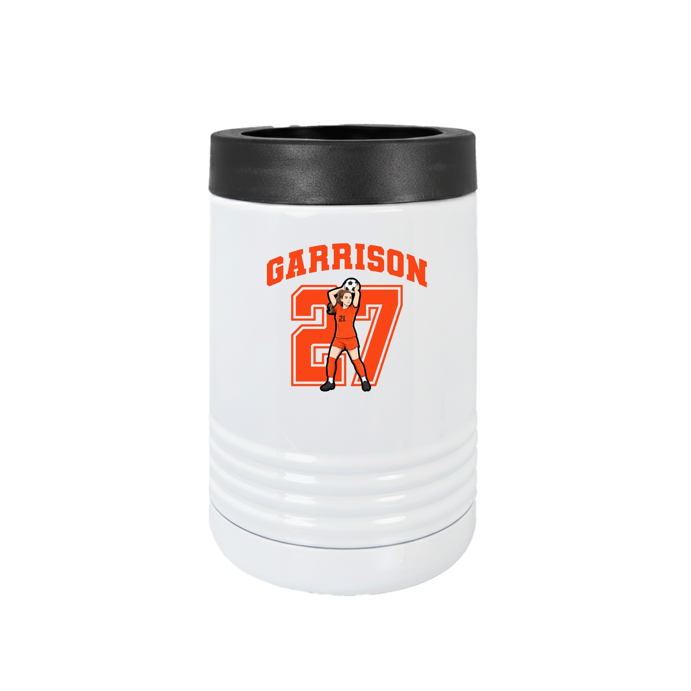 Beverage Holder — Number in White