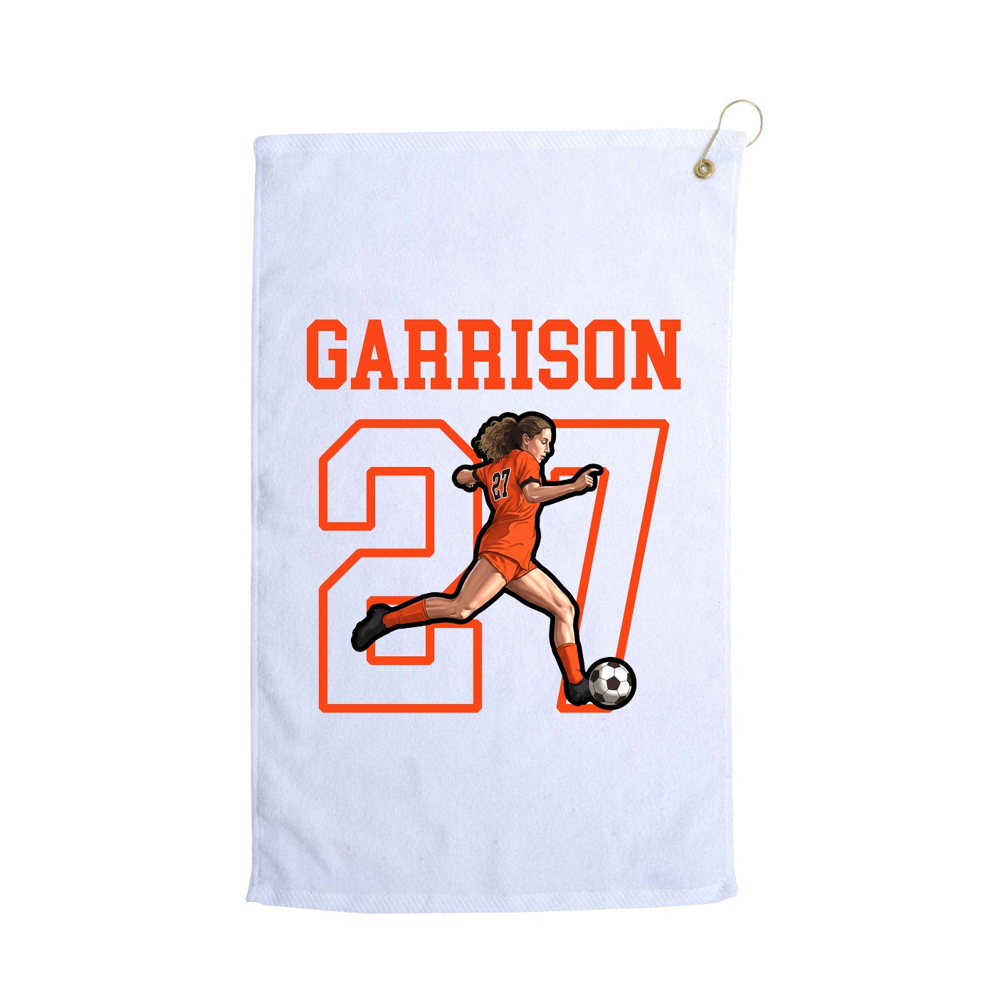 Golf Towel — Shirsey in White