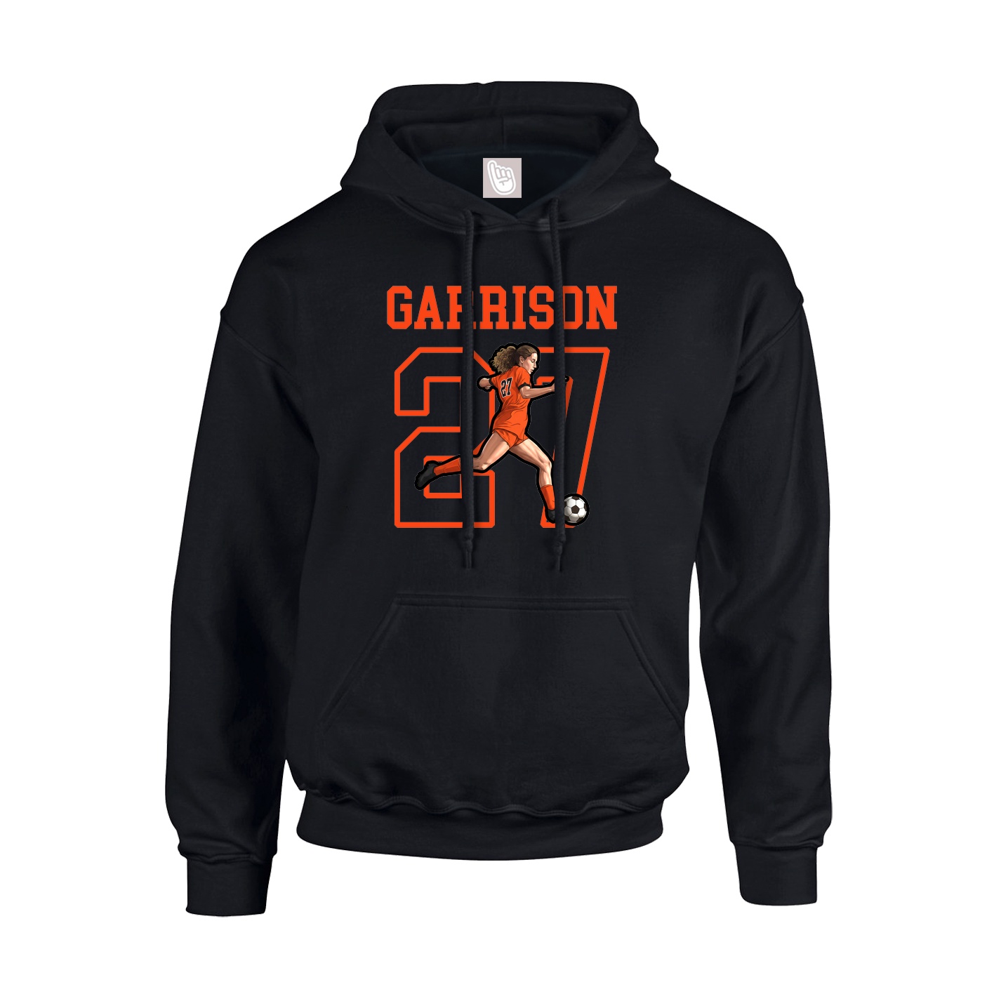 Youth Hoodie — Shirsey in Black
