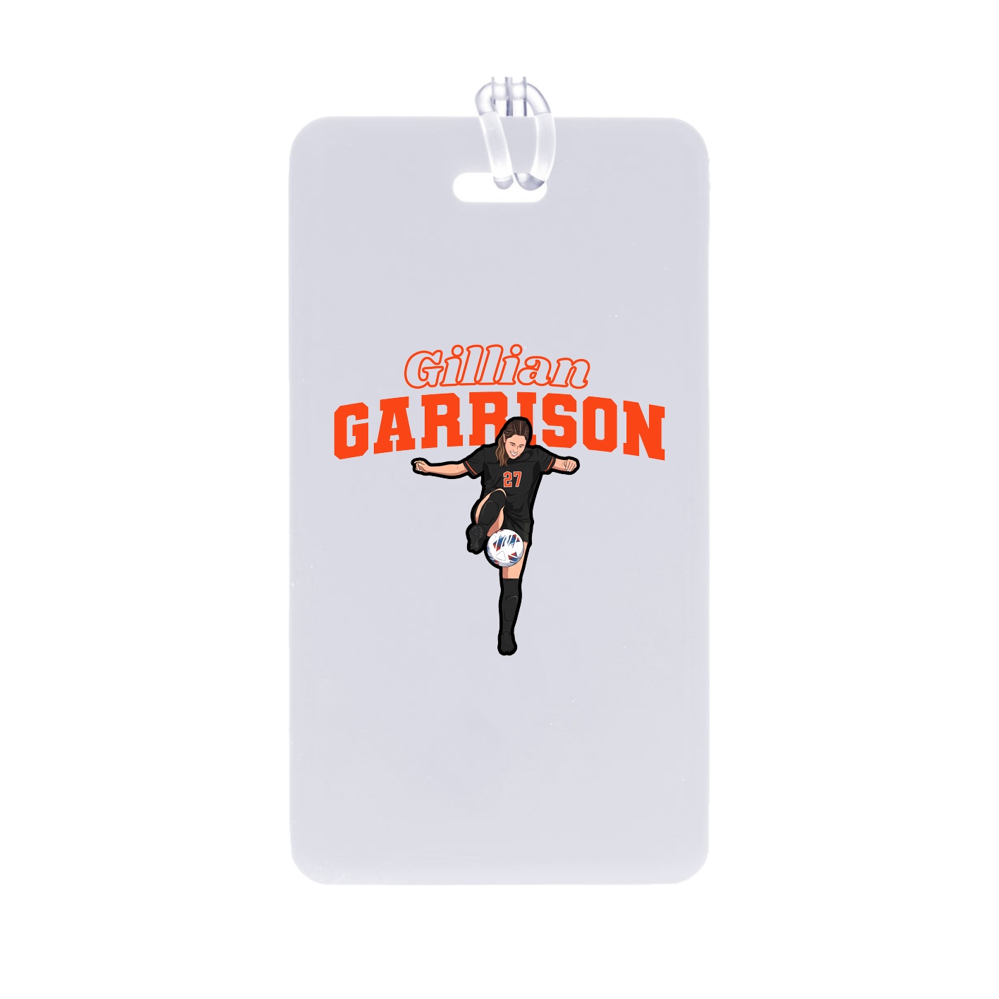 Bag Tag — Name Arch in Classic