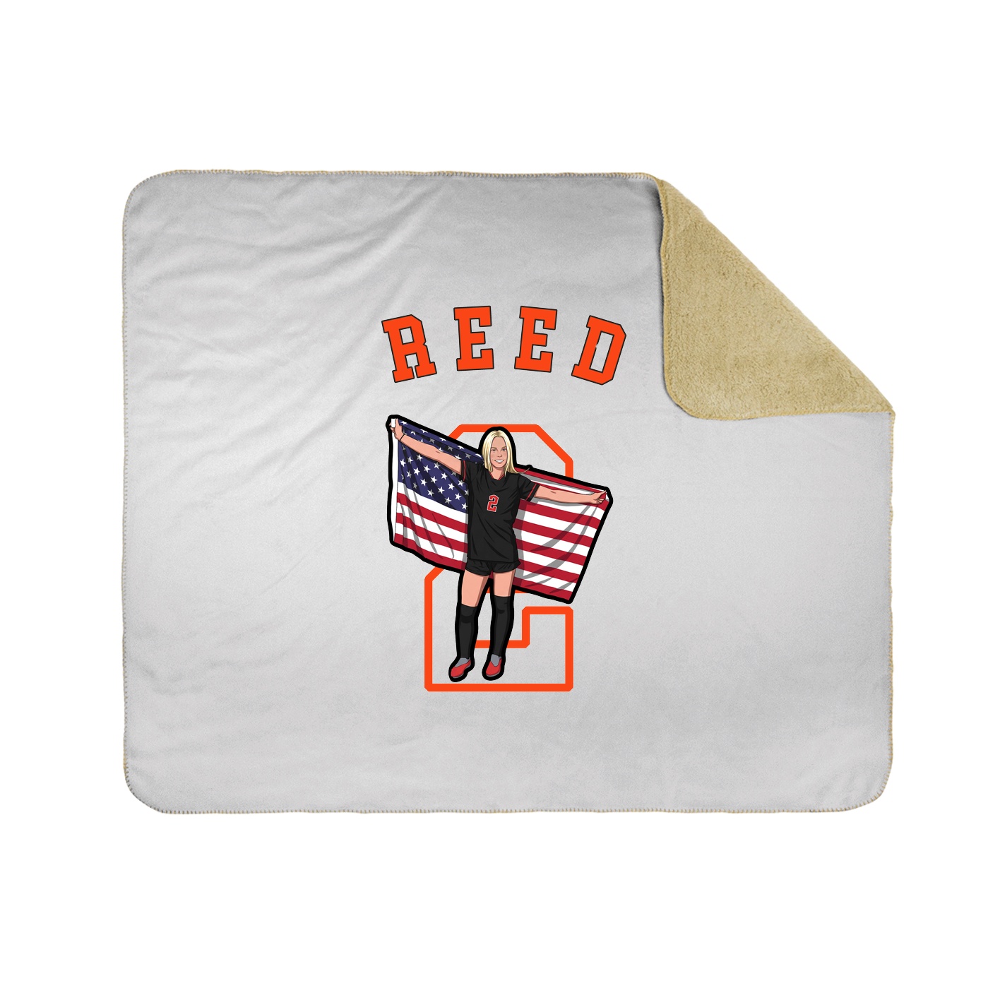 Throw Blanket — Shirsey Arch in White