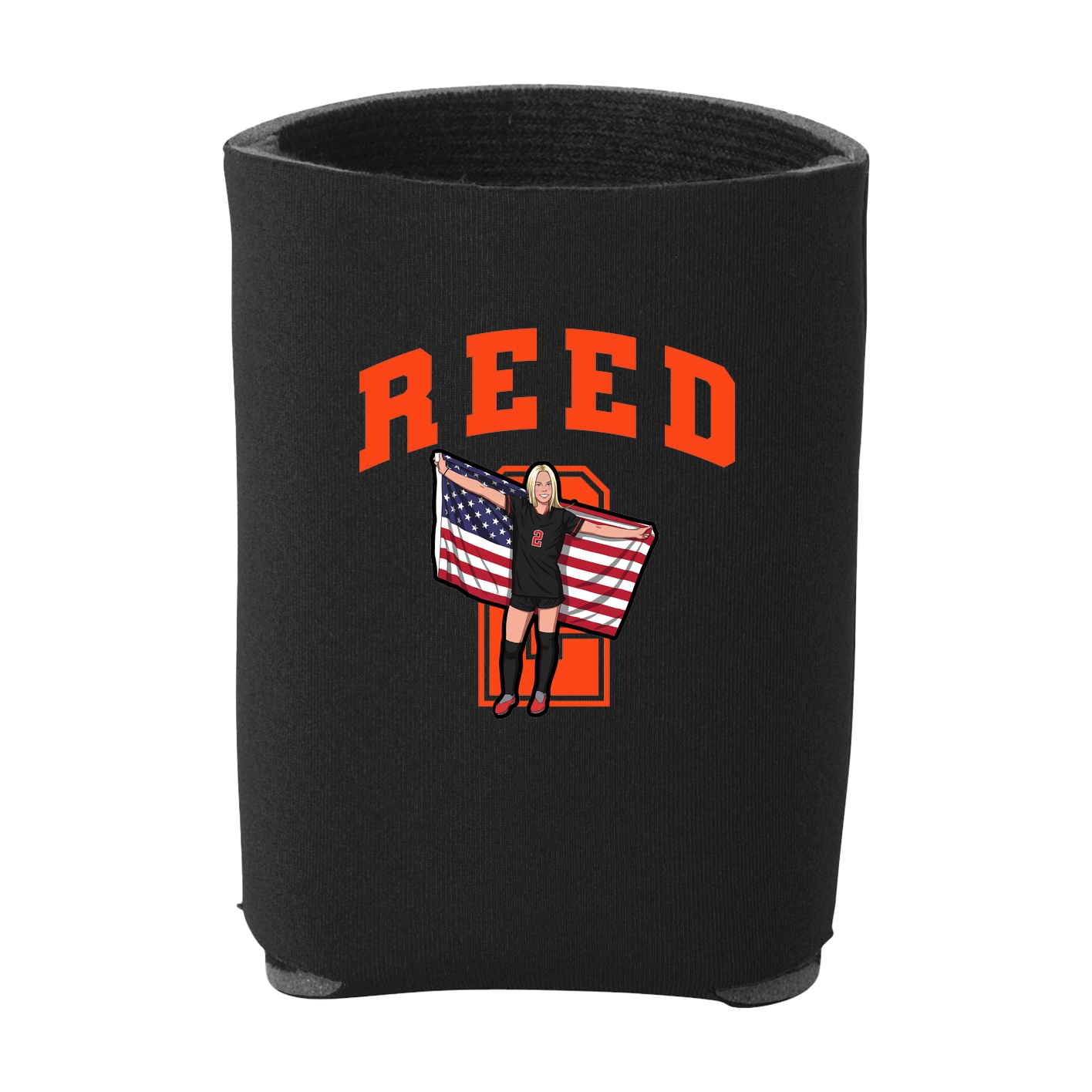 Can Holder — Number in Black