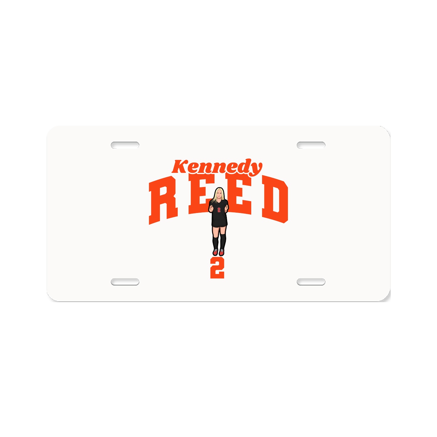 License Plate — Signature Arch in Classic