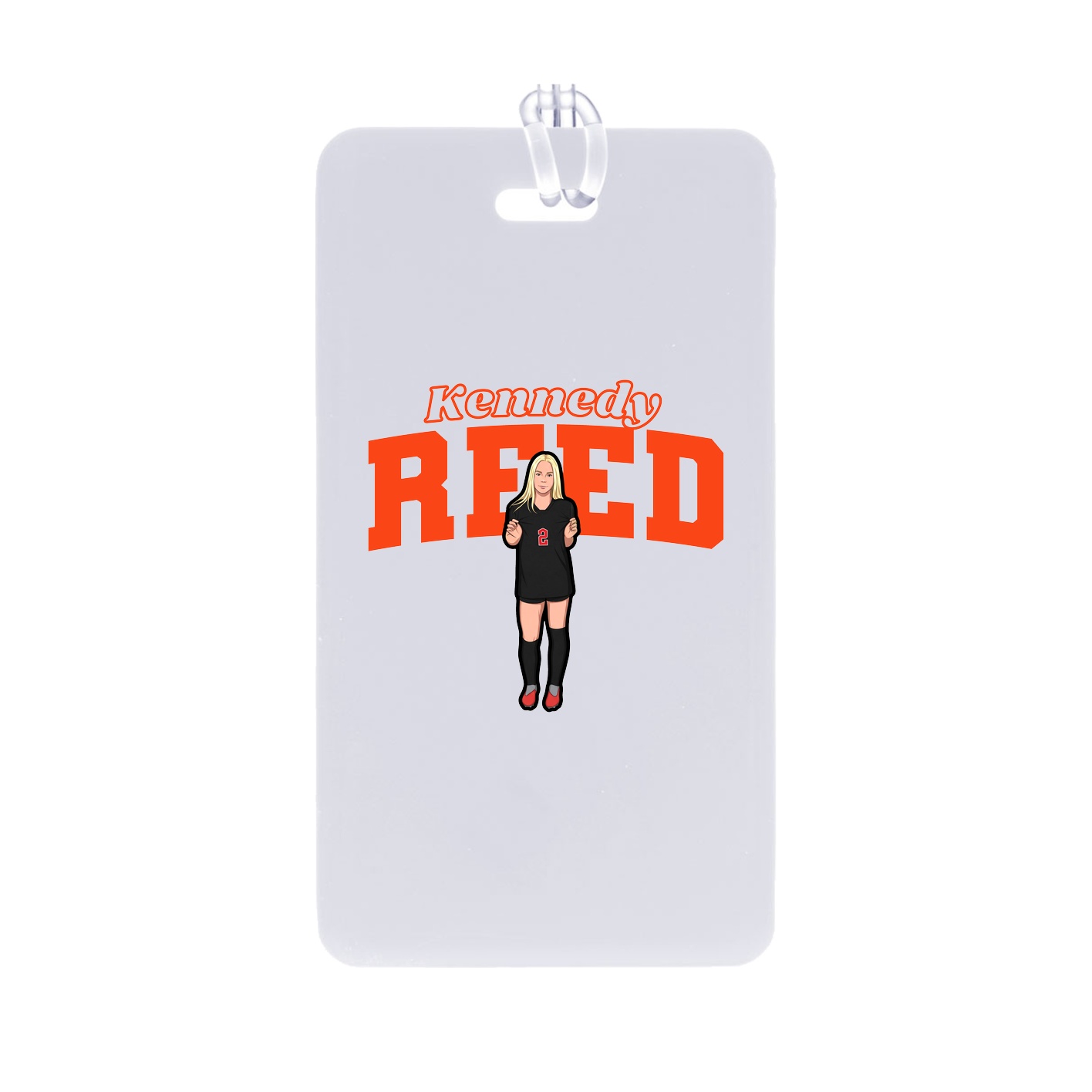 Bag Tag — Name Arch in Classic