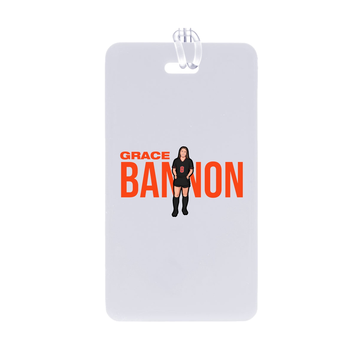 Bag Tag — Player Name in Classic
