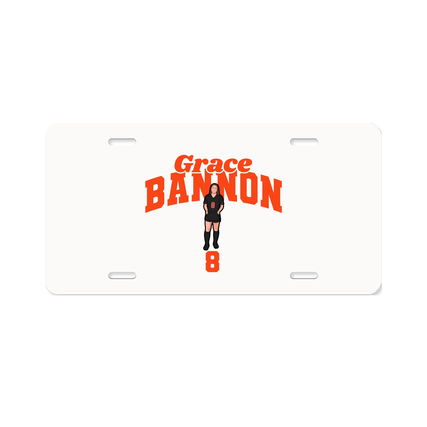 License Plate — Signature Arch in Classic