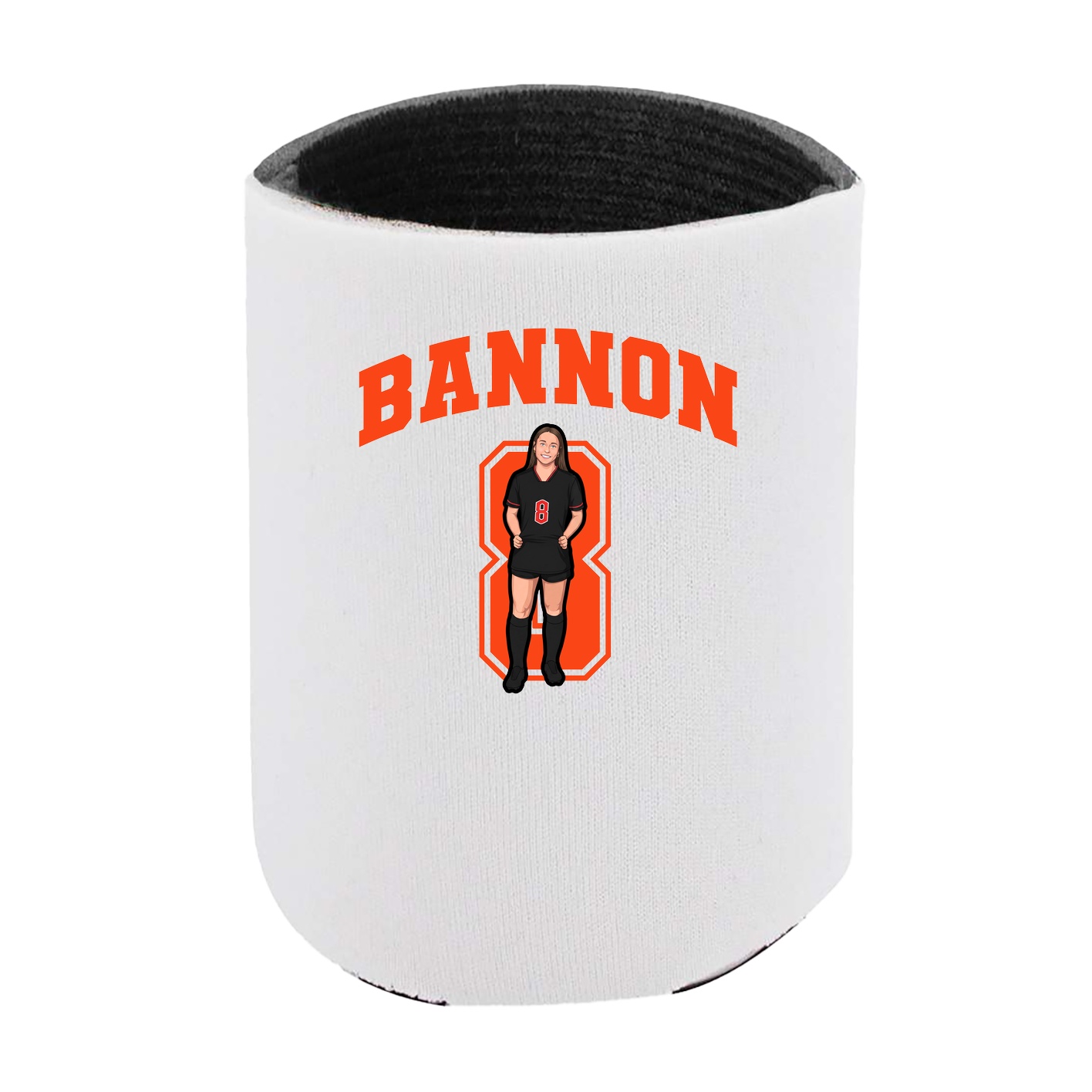 Can Holder — Number in White