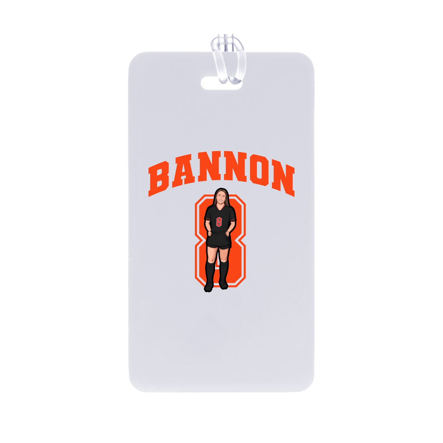 Bag Tag — Number in Classic