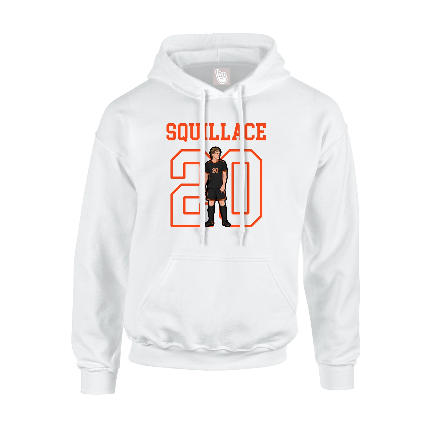 Youth Hoodie — Shirsey in White