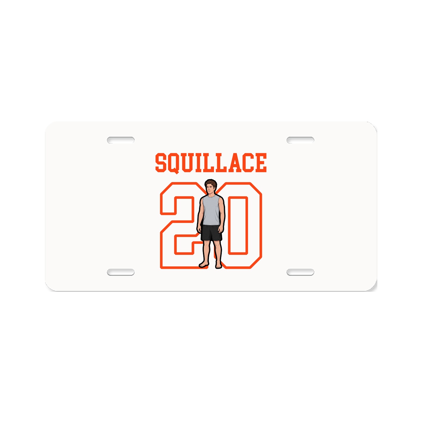 License Plate — Shirsey in Classic
