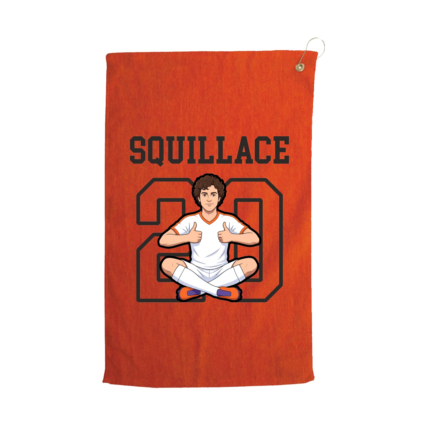 Golf Towel — Shirsey in Orange