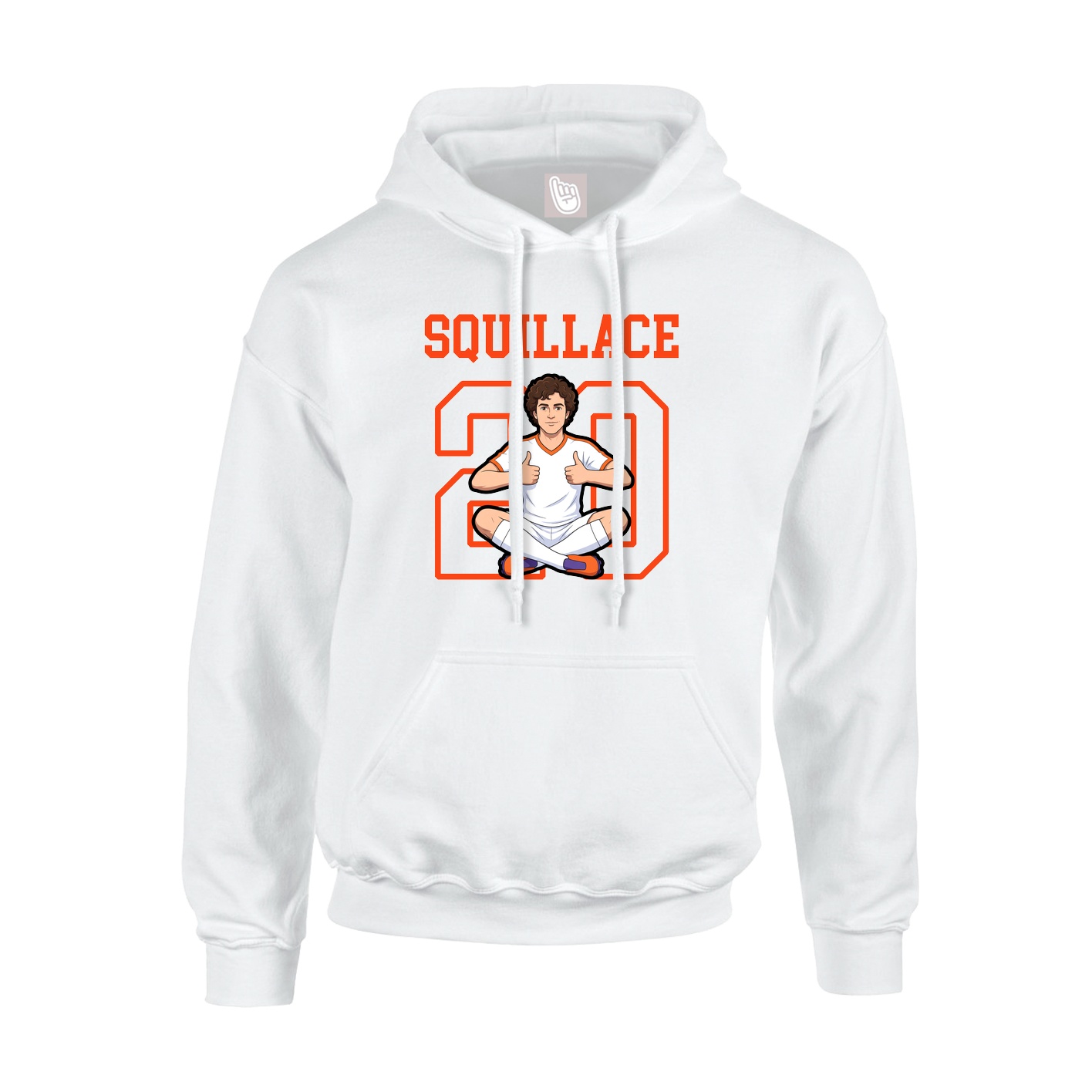 Hoodie — Shirsey in White