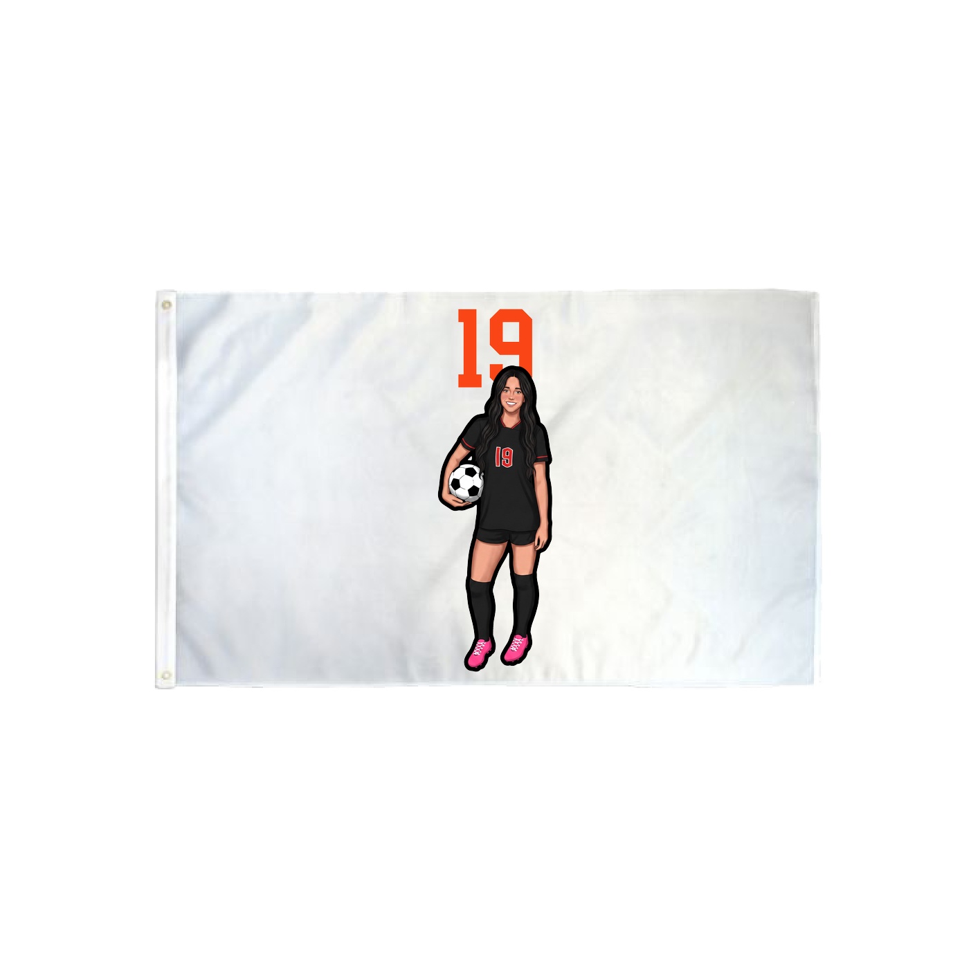 3x5 Flag — Number Top in Classic