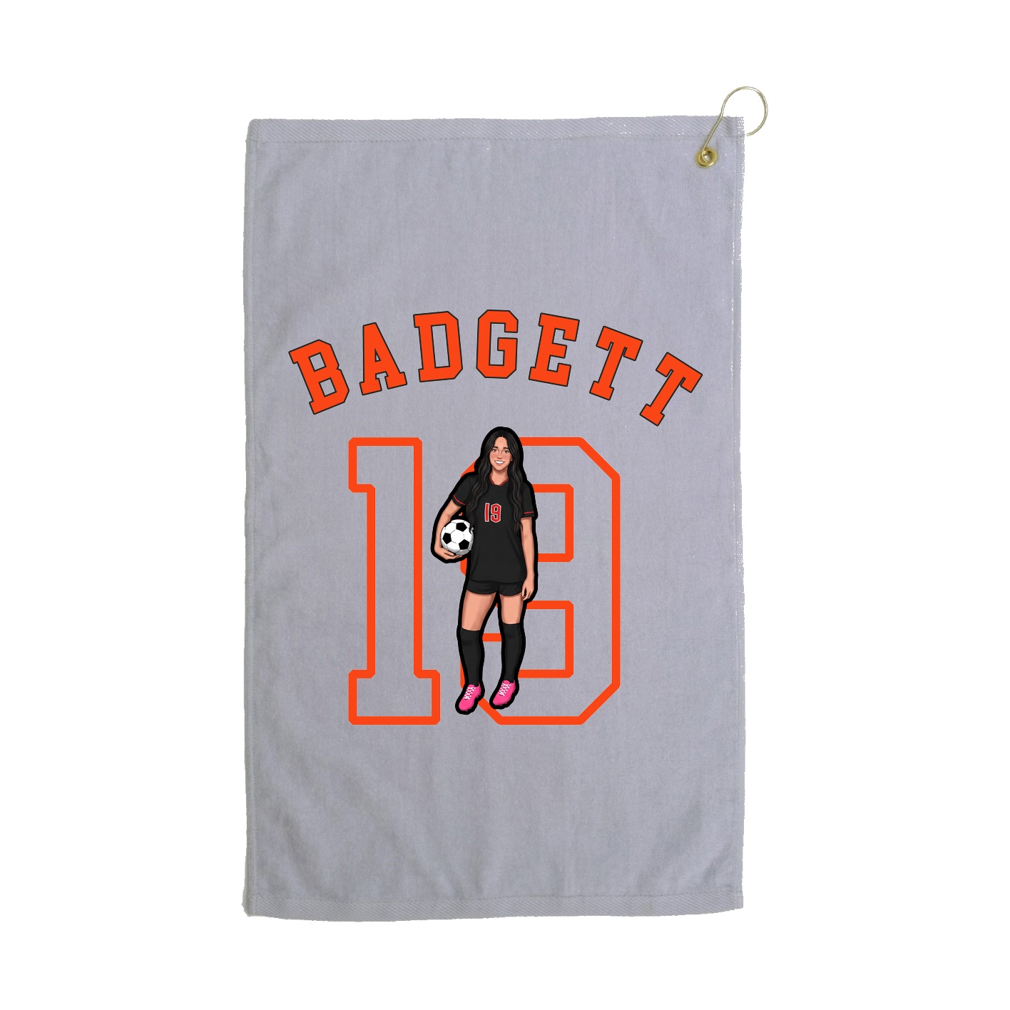 Golf Towel — Shirsey Arch in Grey