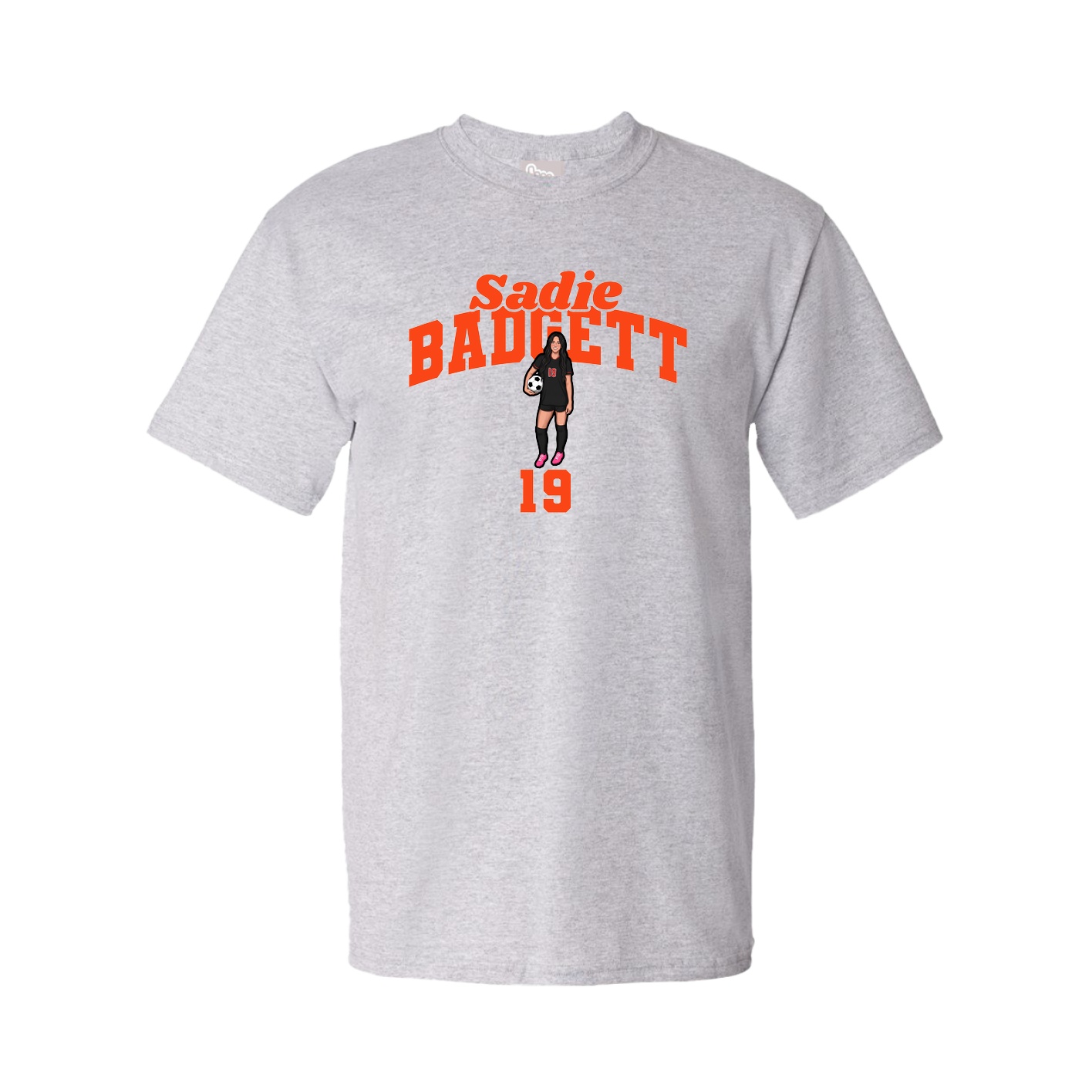 Youth Tee — Signature Arch in Grey