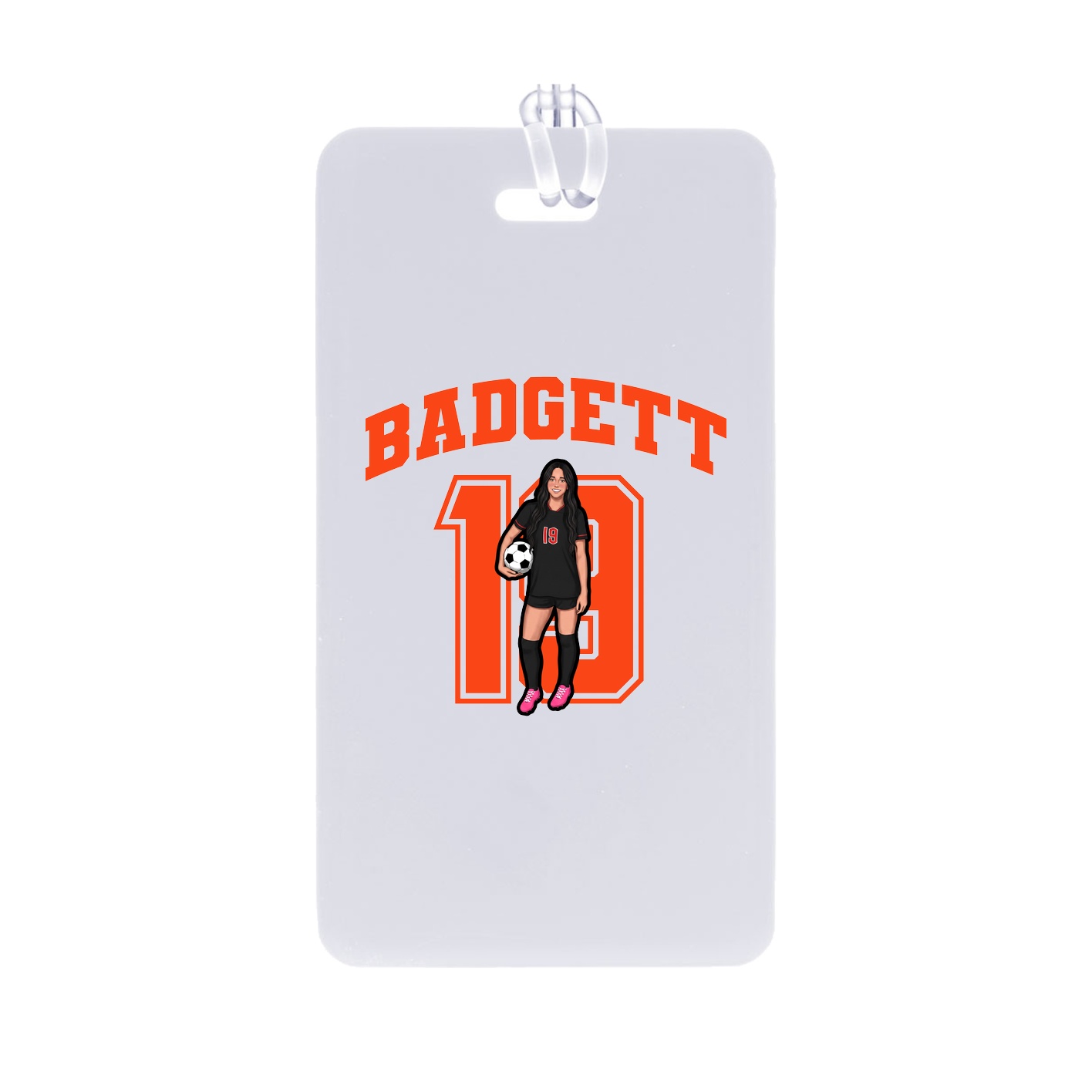 Bag Tag — Number in Classic