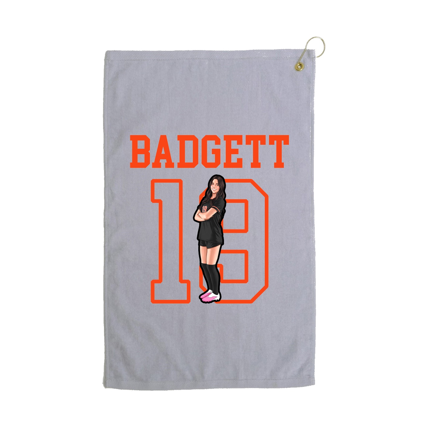Golf Towel — Shirsey in Grey