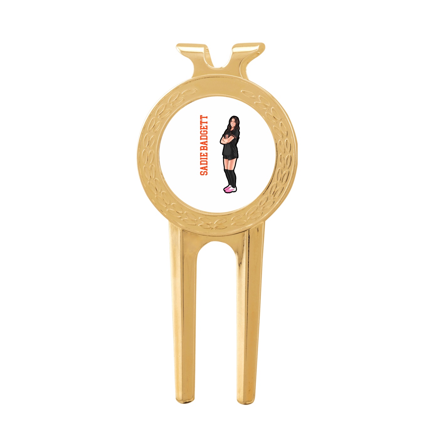 Divot Tool with Ball Marker — Name Vertical in Classic