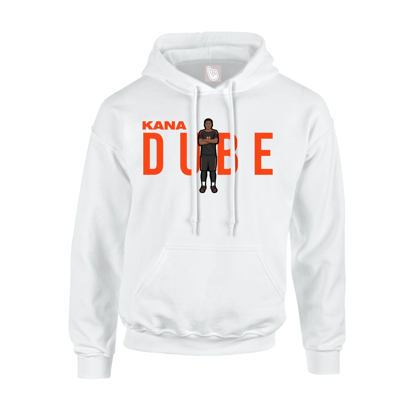 Hoodie — Player Name in White