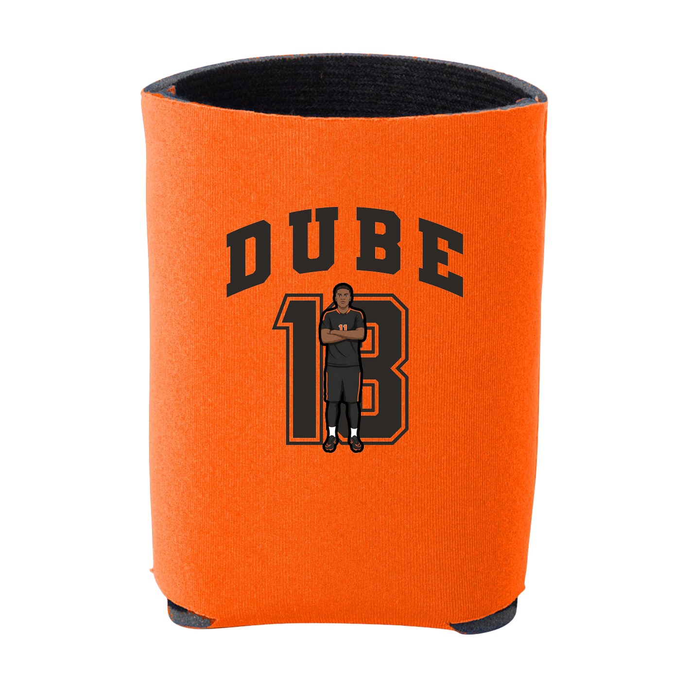 Can Holder — Number in Orange