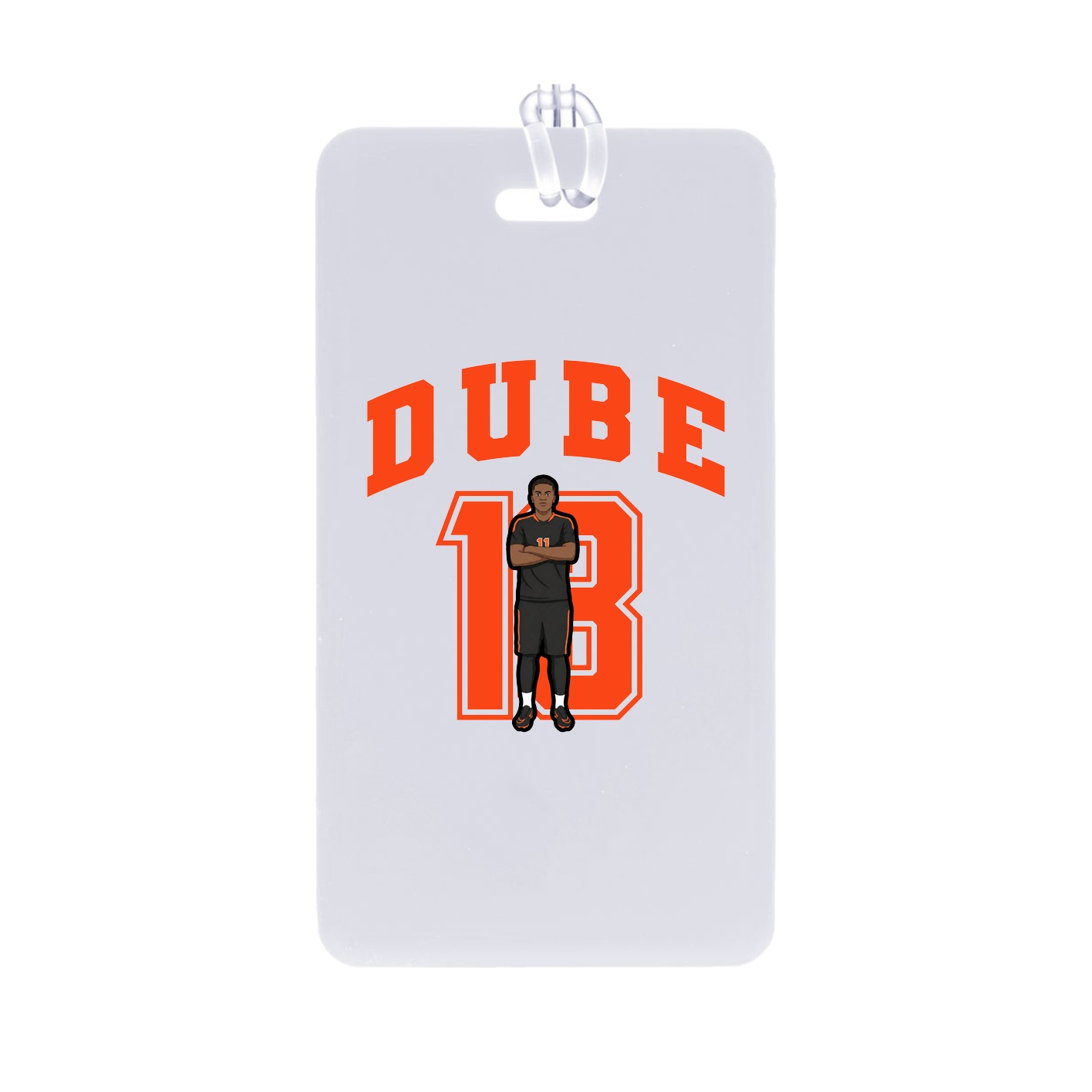 Bag Tag — Number in Classic