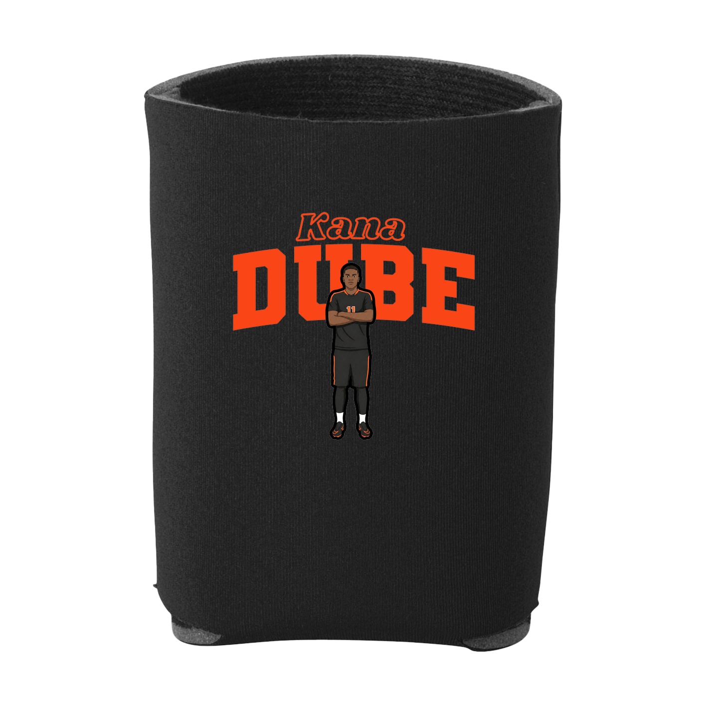 Can Holder — Name Arch in Black