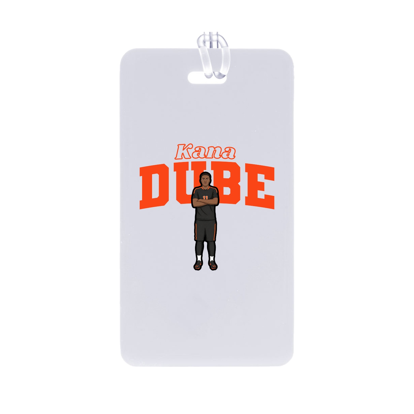 Bag Tag — Name Arch in Classic
